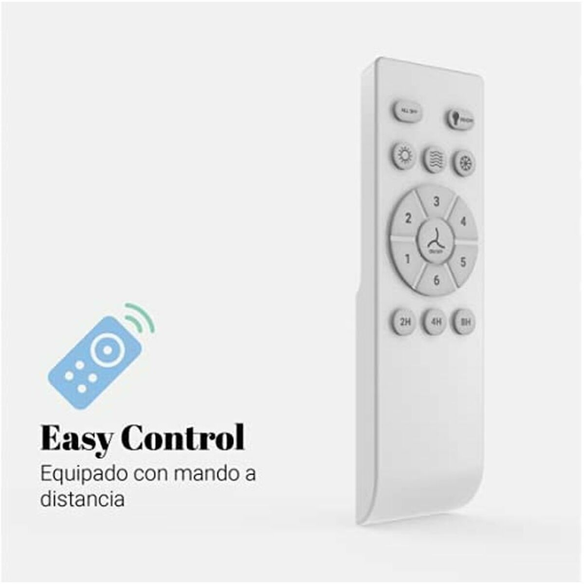Ventilator de Tavan Universal Blue MIDI 4052W 55W Alb (132 cm)